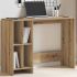 Birou Notebook, negru, 102,5x35x75 cm, PAL GartenMobel Dekor