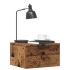 Noptiere de perete, 2 buc., gri beton, 34x30x20 cm GartenMobel Dekor