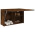 Dulap perete de baie, stejar maro, 60x25x40 cm, lemn prelucrat GartenMobel Dekor