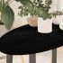 Blat de masă maro închis 140x60x4 cm lemn masiv de stejar oval GartenMobel Dekor