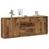 Servante, 3 piese, stejar sonoma, lemn prelucrat GartenMobel Dekor
