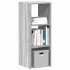 Biblioteci 2 buc, stivuibile, alb, 30x30x80 cm, lemn prelucrat GartenMobel Dekor