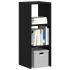 Biblioteci 2 buc, stivuibile, alb, 30x30x80 cm, lemn prelucrat GartenMobel Dekor