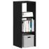Biblioteci 2 buc, stivuibile, alb, 30x30x80 cm, lemn prelucrat GartenMobel Dekor