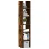 Biblioteci 2 buc, stivuibile, alb, 30x30x80 cm, lemn prelucrat GartenMobel Dekor
