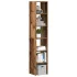 Biblioteci 2 buc, stivuibile, alb, 30x30x80 cm, lemn prelucrat GartenMobel Dekor