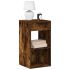Noptiere cu sertar 2 buc stejar negru 35x34x66,5 cm GartenMobel Dekor
