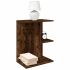 Noptiera Stejar negru 46,5x29x61 cm Lemn prelucrat GartenMobel Dekor