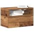 Noptiere de perete, 2 buc., Lemn vechi, 45x26x28,5 cm GartenMobel Dekor