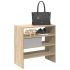 Rafturi pantofi 2 buc Stejar Sonoma stivuibile 60x30x30,5 cm GartenMobel Dekor
