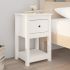 Noptiere, 2 buc, maro miere, 40x35x61,5 cm, lemn masiv de pin GartenMobel Dekor
