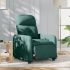Fotoliu rabatabil electric, gri închis, material textil GartenMobel Dekor