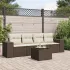 Set canapele de grădină cu perne, 5 piese, bej, poliratan GartenMobel Dekor