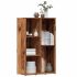 Bibliotecă/Servantă, gri sonoma, 50x25x80 cm, lemn prelucrat GartenMobel Dekor