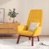 Scaun de relaxare, negru, material textil GartenMobel Dekor