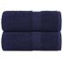 Prosoape de baie 2 buc Bleumarin 100x150cm 360 g/m² 100% bumbac GartenMobel Dekor