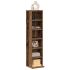 Dulap CD-uri, stejar maro, 21x20x88 cm, lemn prelucrat GartenMobel Dekor