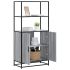 Dulapuru Stejar maro 68x35x139 cm lemn și metal prelucrat GartenMobel Dekor