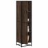 Dulap nalt gri Sonoma 35,5x35x139 cm lemn prelucrat GartenMobel Dekor