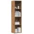 Bibliotecă/dulap TV, gri sonoma, 36x30x143 cm, lemn prelucrat GartenMobel Dekor
