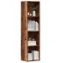 Bibliotecă/dulap TV stejar fumuriu 36x30x143 cm lemn prelucrat GartenMobel Dekor