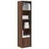 Bibliotecă, alb, 31x24x127 cm, lemn prelucrat GartenMobel Dekor