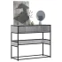 Măsuță consolă, gri sonoma, 90x35x80 cm, lemn prelucrat GartenMobel Dekor