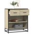 Bufetă Stejar maro 68x35x76 cm Lemn prelucrat GartenMobel Dekor