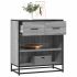 Bufetă Stejar maro 68x35x76 cm Lemn prelucrat GartenMobel Dekor