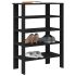 Pantofar, negru, 61x32x105 cm, lemn prelucrat GartenMobel Dekor