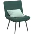 Scaun de relaxare roz 64x74x84 cm catifea GartenMobel Dekor
