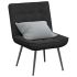 Scaun de relaxare albastru 64x74x84 cm catifea GartenMobel Dekor