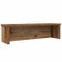 Rafturi de bucătărie stivuibile 2 buc Gri Sonoma 60x15x16 cm GartenMobel Dekor