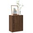 Bibliotecă, gri beton, 40x24x52 cm, lemn prelucrat GartenMobel Dekor