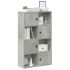 Bibliotecă albă 60x24x101,5 cm din lemn prelucrat GartenMobel Dekor