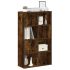 Bibliotecă albă 60x24x101,5 cm din lemn prelucrat GartenMobel Dekor