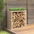 Suport bușteni exterior maro ceruit 109x52x106cm lemn masiv pin GartenMobel Dekor