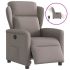 Scaun reclinabil electric Cloud Grey Fabric GartenMobel Dekor