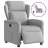 Scaun reclinabil electric Cloud Grey Fabric GartenMobel Dekor