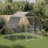 Pui de găină cu acoperiș 2,5x2x2,25 m oțel galvanizat GartenMobel Dekor