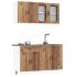 Set de dulapuri de bucătărie 4 piese „Kalmar” Lemn vechi lemn GartenMobel Dekor