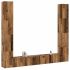 Set de dulapuri TV, 6 piese, stejar sonoma, lemn prelucrat GartenMobel Dekor