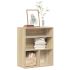 Bibliotecă, gri beton, 60x30x71,5 cm, lemn prelucrat GartenMobel Dekor