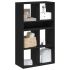 Bibliotecă, gri beton, 66x31x112 cm, lemn prelucrat GartenMobel Dekor