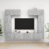 Set de dulapuri TV, 6 piese, stejar sonoma, lemn prelucrat GartenMobel Dekor