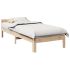 Cadru de pat fără saltea, alb, 90x200 cm, lemn masiv pin GartenMobel Dekor