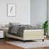Cadru de pat box spring, gri, 90x200 cm, piele ecologică GartenMobel Dekor