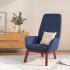 Scaun de relaxare, negru, material textil GartenMobel Dekor