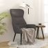 Scaun de relaxare, gri deschis, material textil GartenMobel Dekor