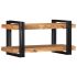 Raft de perete 110x33x45 cm din lemn masiv de salcâm GartenMobel Dekor